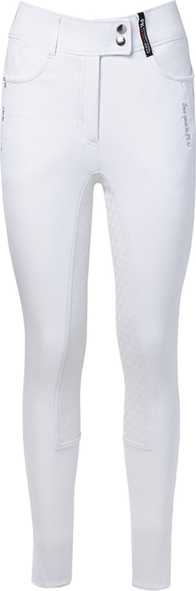PK International - Breeches - Toulouse Full Grip - White 21 - XL