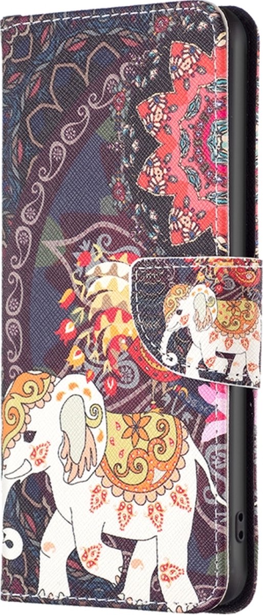 Magic olifant book case hoesje Telefoonhoesje geschikt voor Samsung Galaxy A54 5G