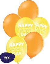 accent Dicteren stel je voor Happy Birthday Ballonnen – Helium Ballonnen - Verjaardag Ballonnen -  Verjaardag... | bol.com