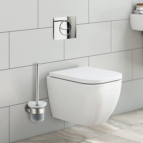 KADAX Toiletpapierhouder met geïntegreerde wc-borstel en