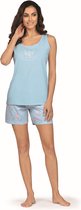 Blauwe Comtessa shortama Wonderful - Blauw - Maat - 52