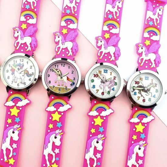 Kinder Horloge | Dino Zwart 3D | Siliconen - Fashion Favorite