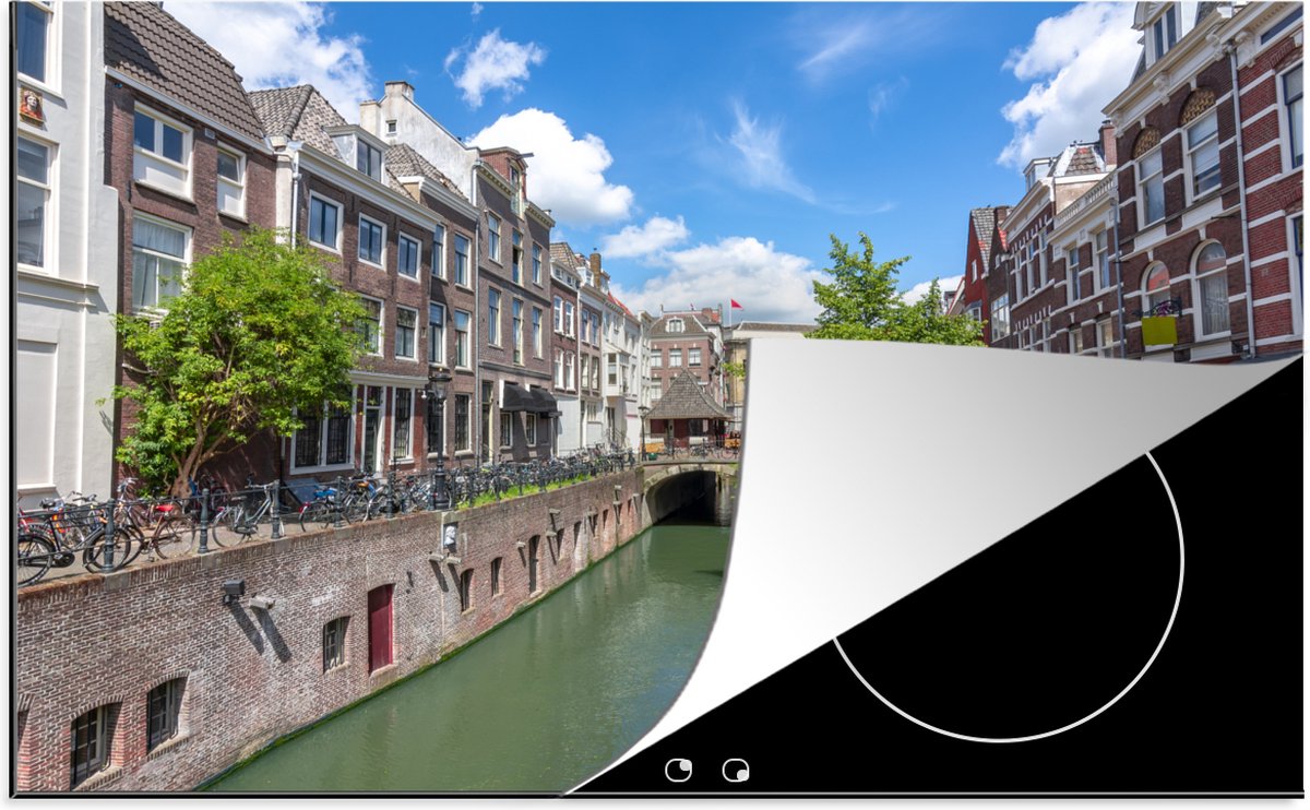 KitchenYeah® Inductie beschermer 77x51 cm - Utrecht - Kanaal - Huis - Kookplaataccessoires - Afdekplaat voor kookplaat - Inductiebeschermer - Inductiemat - Inductieplaat mat