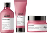 L'Oréal - Pro Longer Set - Shampooing & Après-shampooing sans rinçage & Masque capillaire