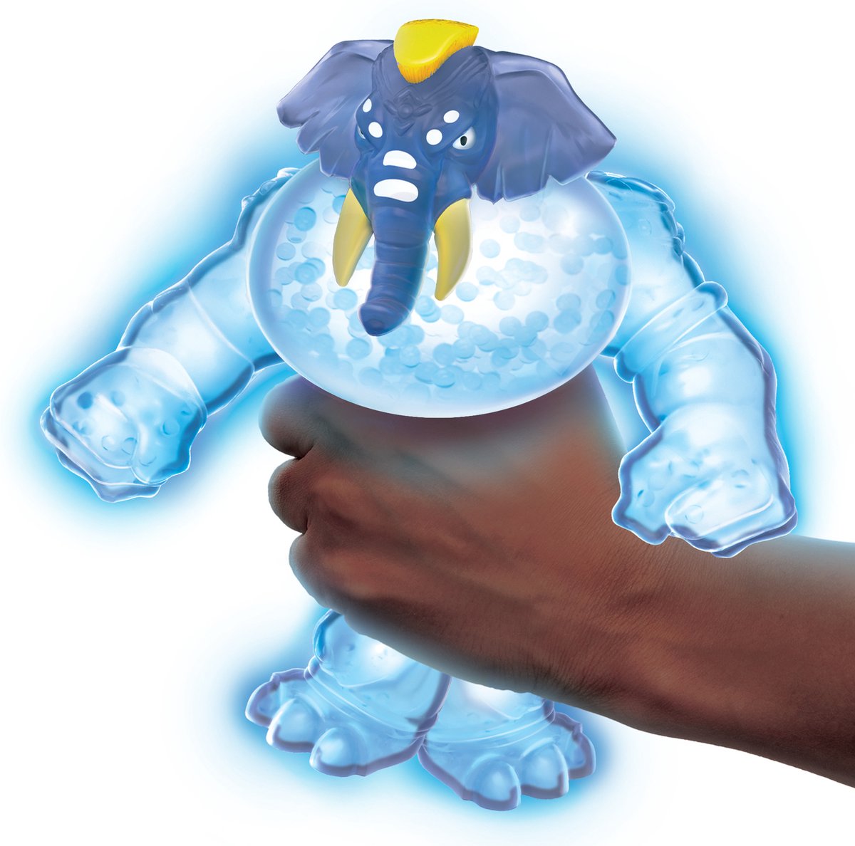 Goo Jit Zu Shifters superhelden set Gigatusk Glow in the dark