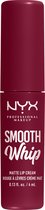 NYX Professional Makeup - Smooth Whip Matte Lip Cream Chocolate Mousse - Vloeibare lippenstift - 4ML