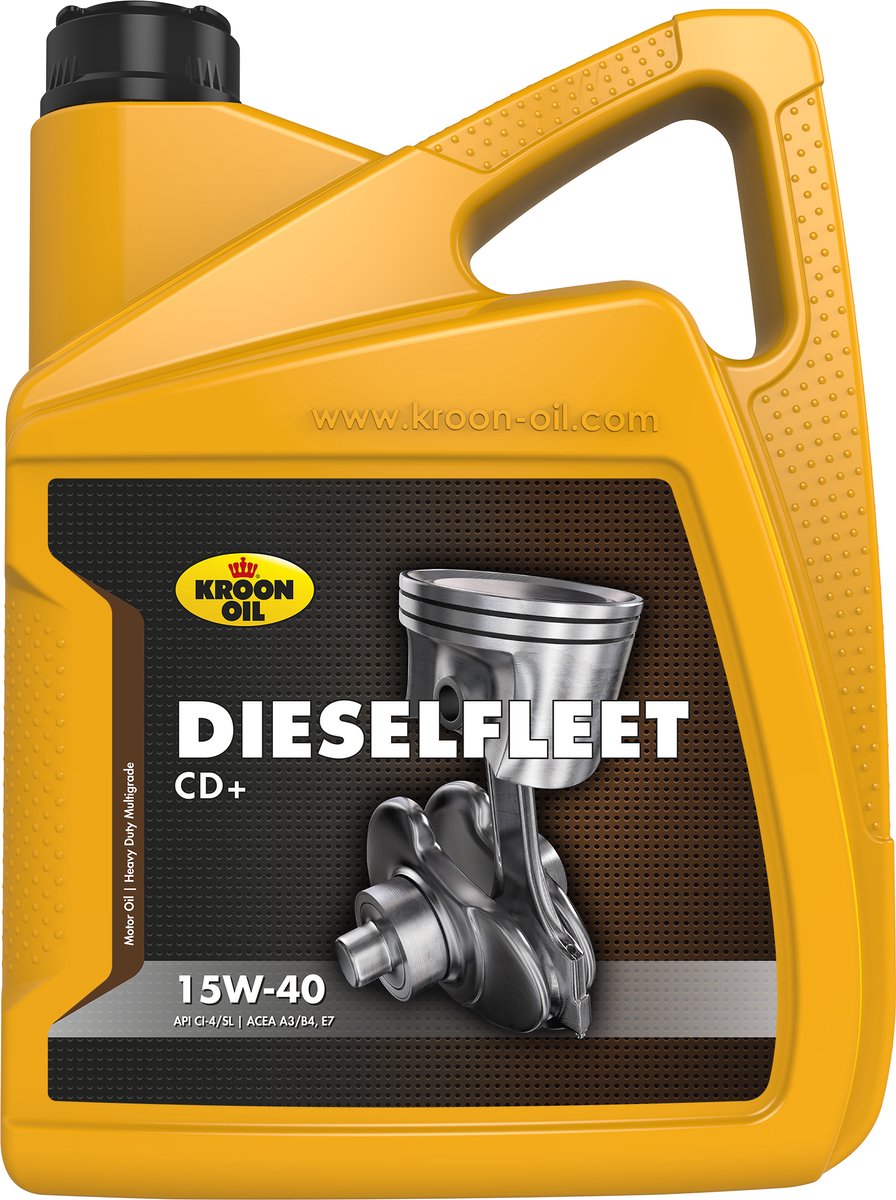 Kroon-Oil Dieselfleet CD+ 15W-40 - 31320 | 5 L can / bus