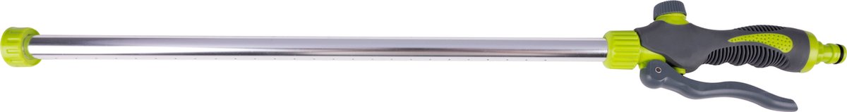Kinzo Sproeikop Tuinslang - Irrigatiesysteem - 66 x 9 x 3.5 CM - met 27 Irrigatiegaten - 1/2 Connector voor Tuinslang - Groen/Grijs