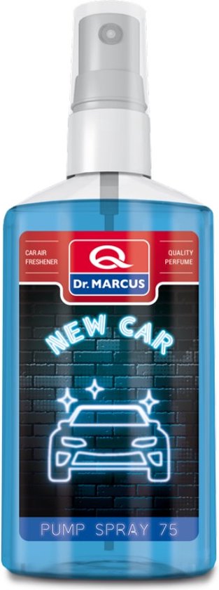 Foto: Dr marcus pumpspray luchtverfrisser autogeurtje luchtreiniger new car