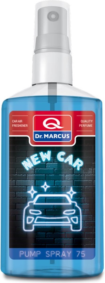 Dr. Marcus - Pumpspray - Luchtverfrisser - Autogeurtje - Luchtreiniger New Car