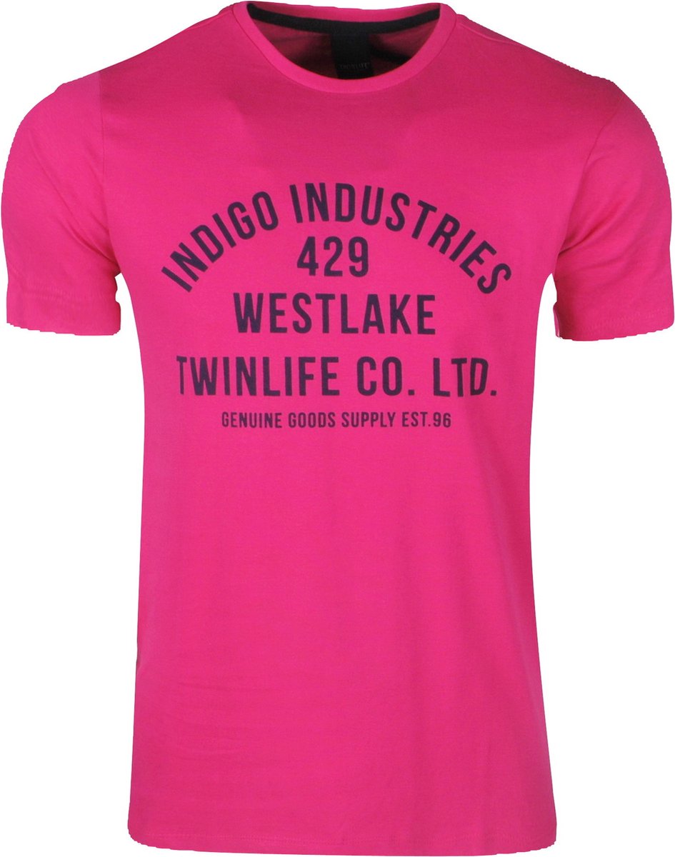 Twinlife - Heren T-Shirt - Roze