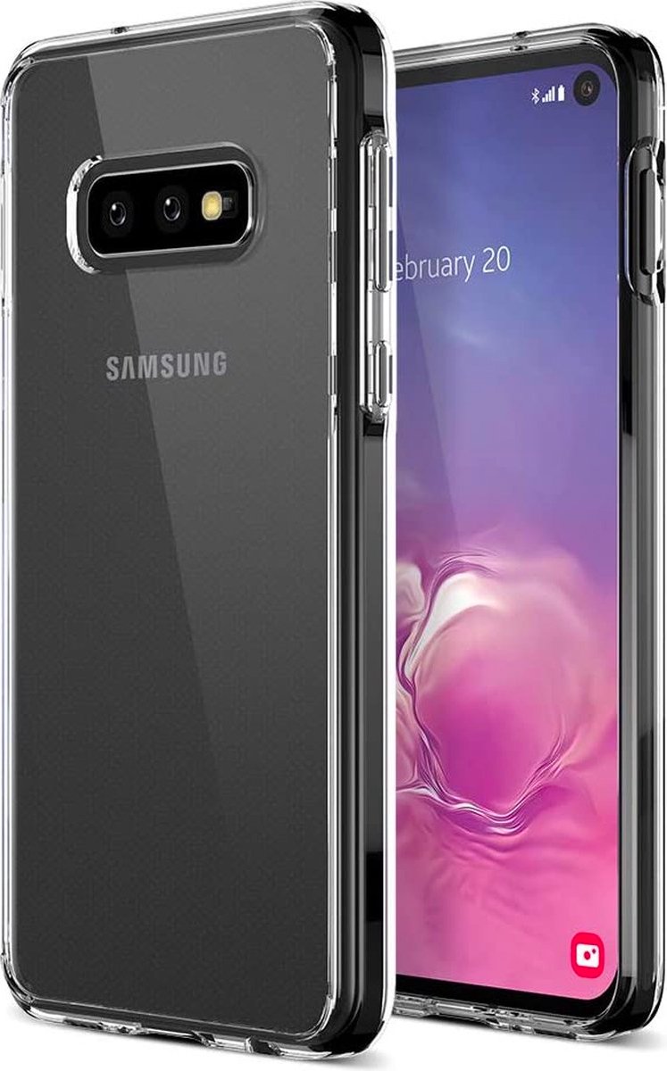 Samsung S10E Hoesje Transparant Siliconen Hoes Case Cover - Samsung Galaxy S10E Hoesje