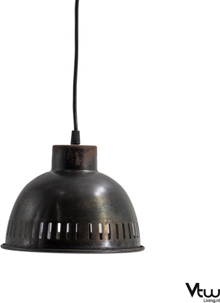 Vtw Living - Industriele Hanglamp - Industrieel - Eetkamerlamp - 20 cm