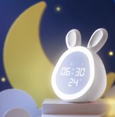 FlinQ - Réveil lumineux LED /Entraîneur de sommeil, Lapin