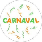 LBM Raamsticker rond - Carnaval - Kruikenstad