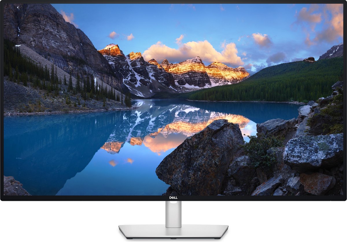 DELL UltraSharp U4323QE LED display 109,2 cm (43") 3840 x 2160 Pixels 4K Ultra HD LCD Zilver