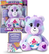 Care Bears - Care-A-Lot Bear 40th Anniversary, 35 cm Collectable Plush Toy (Speciale Editie)
