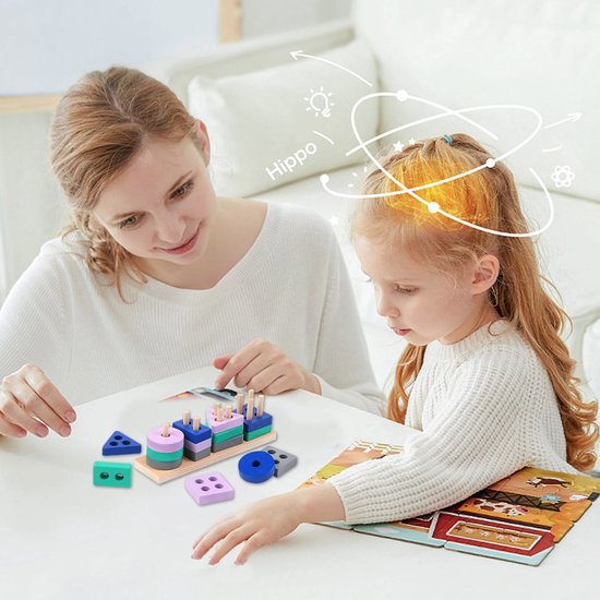 Jouets Éducatif - Tout-petits - Jouets Montessori - Montessori - Enfants -  Puzzle en