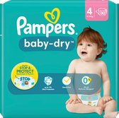 Pampers Luiers Baby Dry Maat 4 Maxi (9-14 kg), 30 Stuks