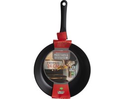 Hoogwaardige koekenpan PRO - Ø 24 cm - Veelzijdige Bakpan voor Alle Warmtebronnen - Aluminium Kookpan - Inductie, Gas, Keramisch & Elektrisch - Frying Pan - Chef's choice - Löwenthal