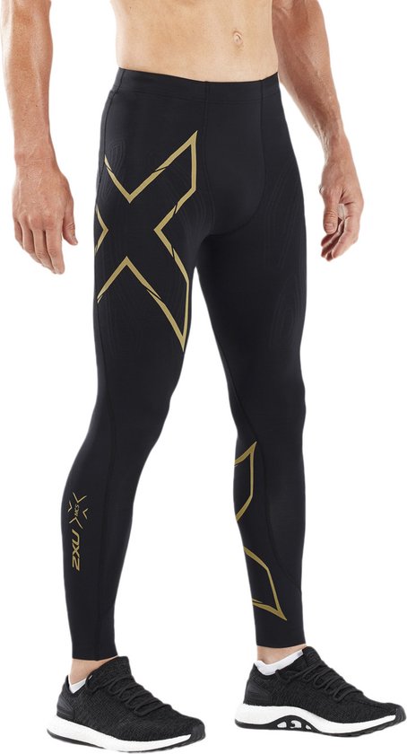 Foto: 2xu light speed compression tights zwart heren