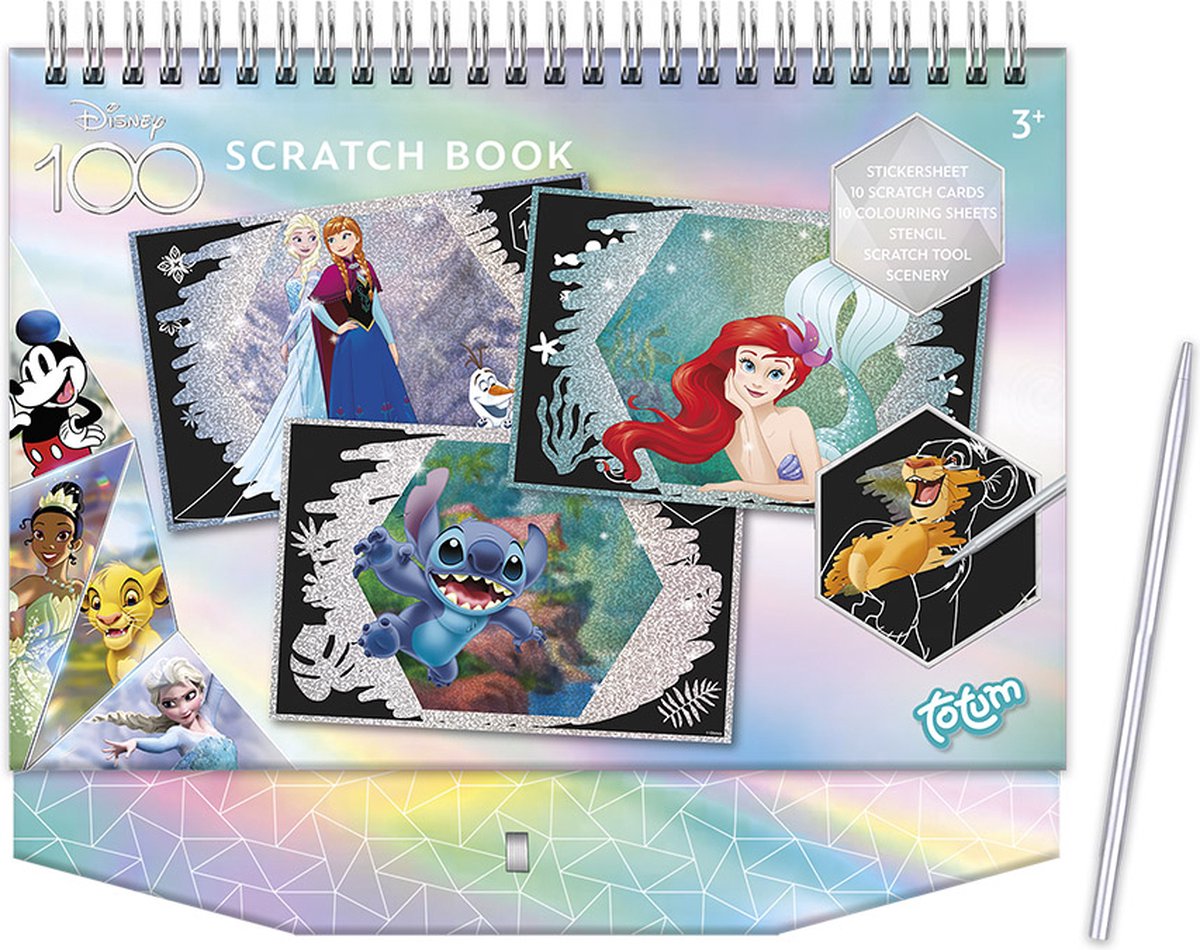 Album d'Activités Coloriage Disney 100 sur Rapid Cadeau