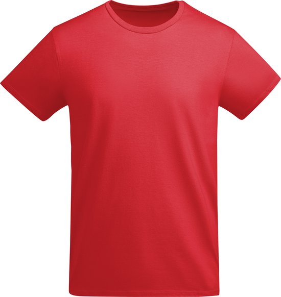 Rood 2 pack t-shirts BIO katoen Model Breda merk Roly maat 8 122 – 128