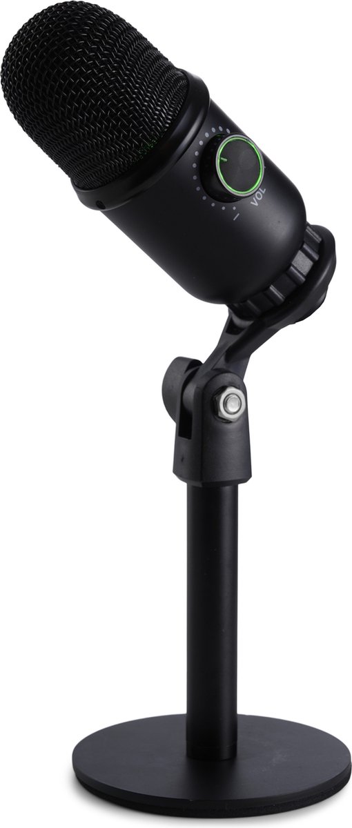 DAY Microfoon met Standaard - Microfoon - Gaming Microfoon - Microfoon voor PC - Geschikt voor Windows, Mac OS X & Linux