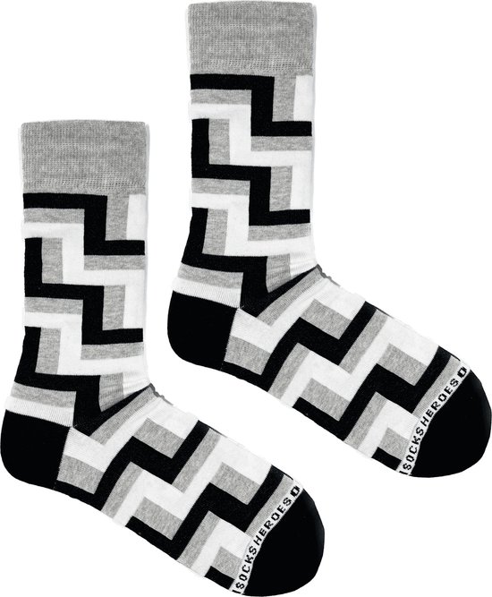 Heroes on Socks Sokken Otso Grey - Maat 41-46