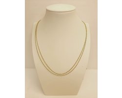 Ketting - goud - 18karaat – 44cm - 6 gram - uitverkoop juwelier Verlinden St. Hubert van € 985,= voor € 695,=