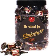Côte d'Or Chokotoff met sticker "Ik vind je Chokotoff" - 800g