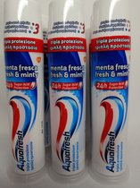 Pompe Dentifrice Aquafresh - Fresh & Minty 100 ml - 6 pièces