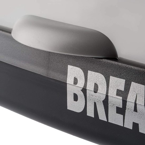 KADAX Ruime broodtrommel van hoogwaardig hout, roldeksel voor langer verse brood, eco, broodopslag (beige