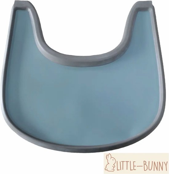 LITTLEBUNNY silicone placemat past perfect op de STOKKE Tripp Trapp
