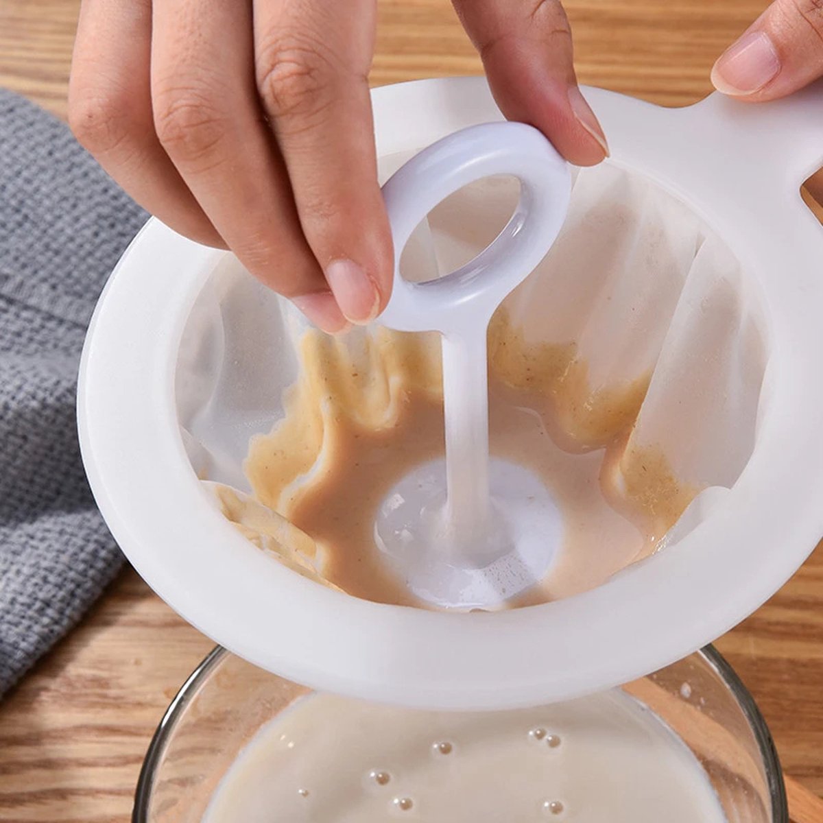 Filet de Cuisine en maille Ultra fine pour lait de soja – Sac