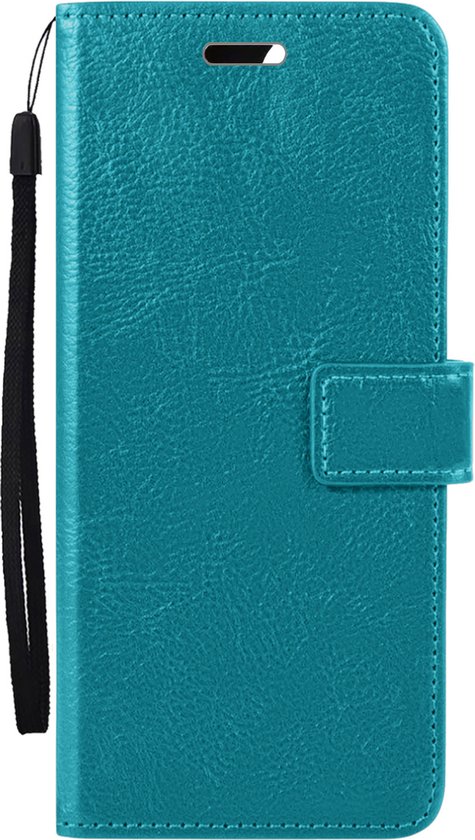 Xiaomi 12X Cover Bookcase Flipcase Book Cover avec protecteur d'écran - Xiaomi 12X Cover Book Case - Turquoise