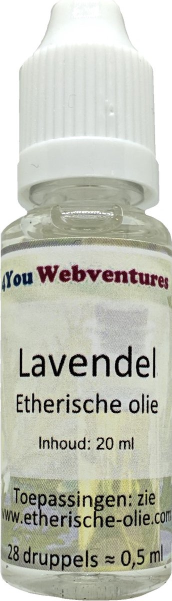 Goedkoopste Pure etherische lavendelolie - 20 ml - etherische olie - essentiële lavendel olie