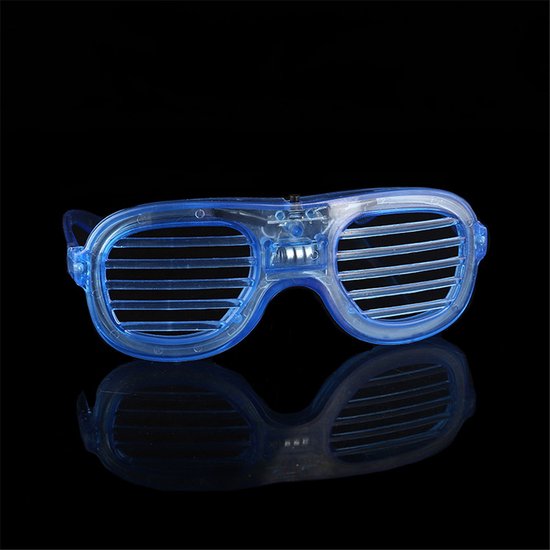 LED Bril Oranje - Lichtgevende Bril - Bril met LED verlichting - Bril
