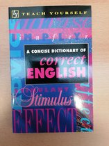 Teach Yourself Concise Dictionary of Correct English