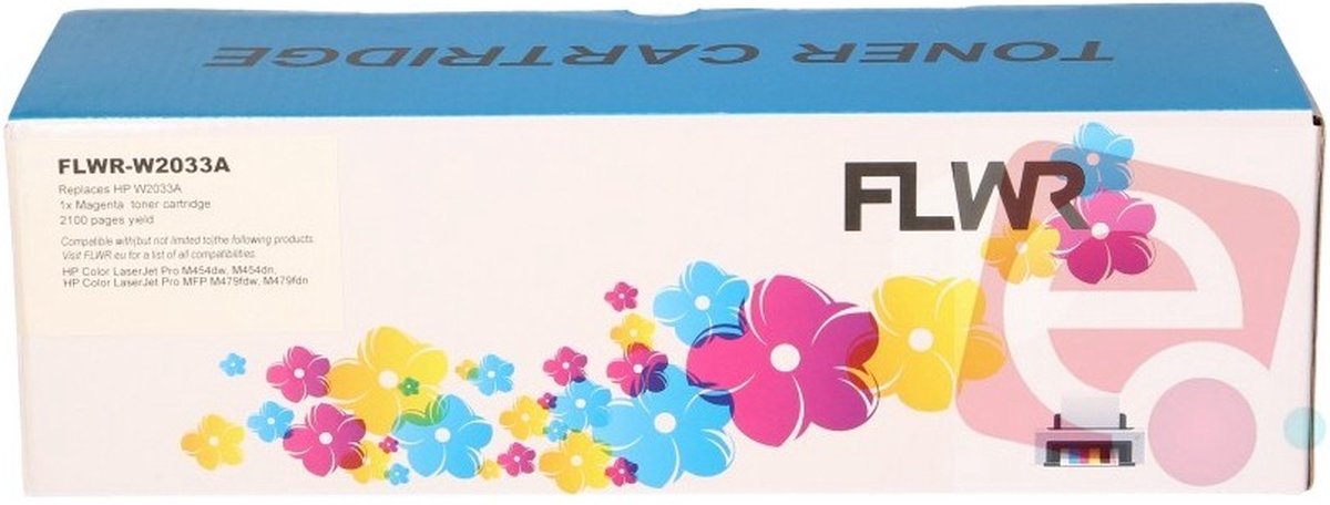 FLWR - Toners / HP 415A / magenta / Geschikt voor HP