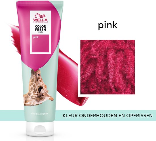 Wella Color Fresh Mask Pink | bol.com