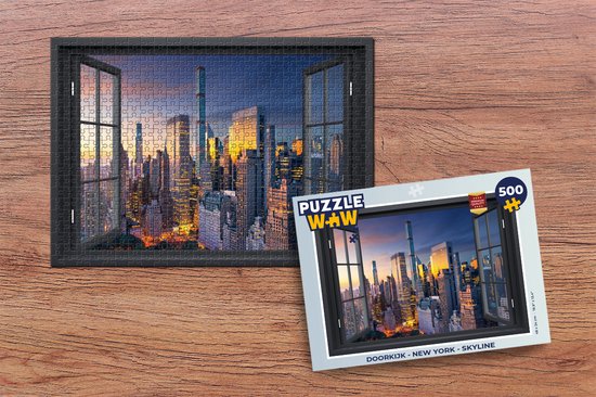 Puzzle See Through - New York - Skyline - Planet'Puzzles - Puzzle 500 pièces