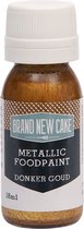 BrandNewCake® Metallic Food Paint Goud 18ml - Kleurstof - Eetbare Voedingskleurstof