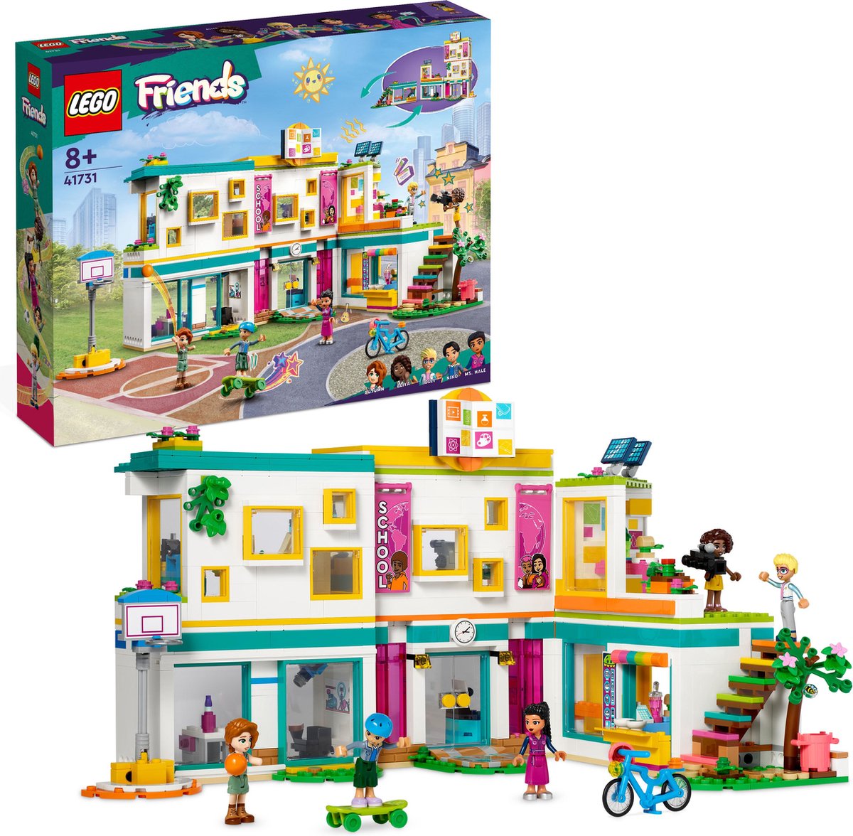 LEGO Friends Heartlake Internationale school Speelgoed met 5 Minipoppetjes -41731 — afbeelding 15