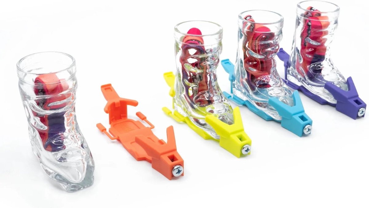 Apres Allstars | borrelglas / shotglas | ski schoen | aprés ski boots | diverse kleuren | 4 cl