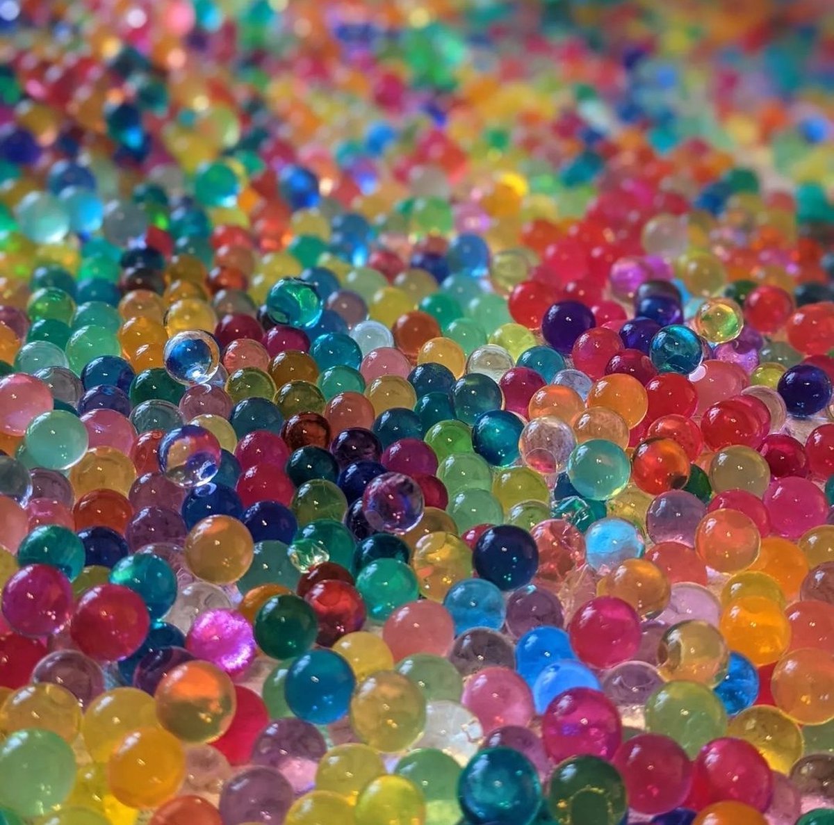 Waterballetjes Multicolor mix 13 gram waterparels waterabsorberende waterbeads orbeez water balletjes beads parels kerst cadeau lijstje tot 10 euro