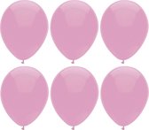 Haza Ballonnen verjaardag/thema feest - 300x stuks - roze - 29 cm