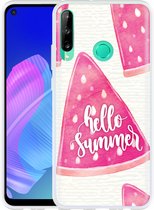 Huawei P40 Lite E Hoesje Summer Melon Designed by Cazy