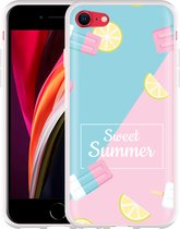 iPhone SE 2020 Hoesje Sweet Summer - Designed by Cazy