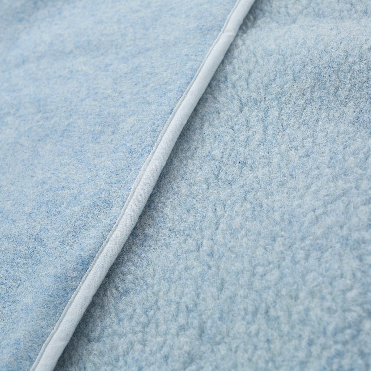 Lamswollen Deken Plaid 200x220cm - 100% Zuivere Australische Merino Lams Scheerwol 450 g/m² Woolmark-certificaat – Tuscany Sky – ZACHT en WARM – Wasbaar en Antiallergisch